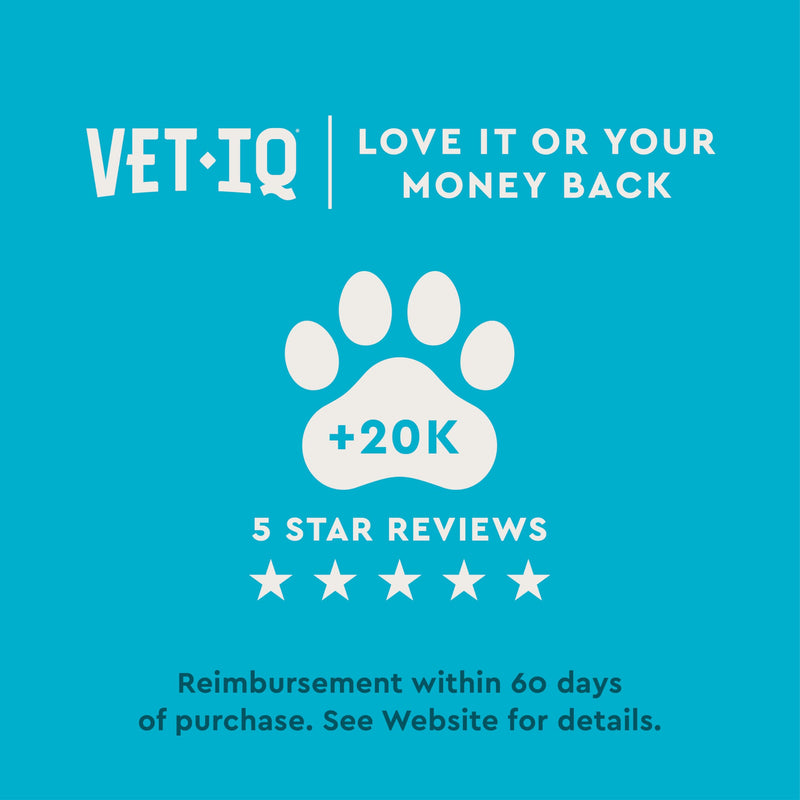 VetIQ Digestive Probiotic Powder for Dogs 30-Count Single-Serve Packets with Enterococcus Faecium Live Probiotics Chicken Liver Flavor Supports Gut Health and Diarrhea Relief Dog 30 Count