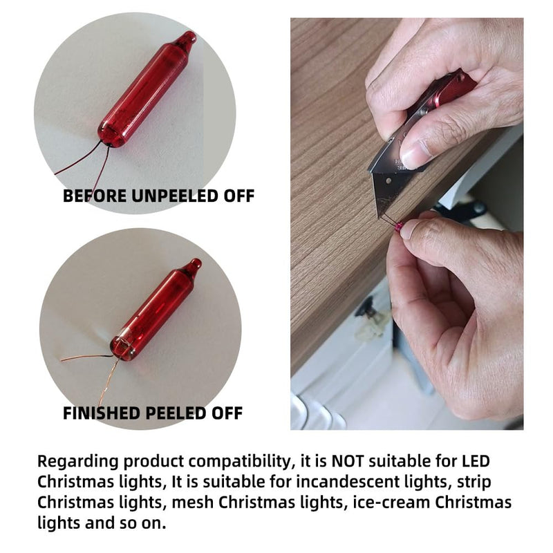 allsun Non-Contact Voltage Tester for Christmas Light Repairing Tool Not LEDs Light String 12-600V AC