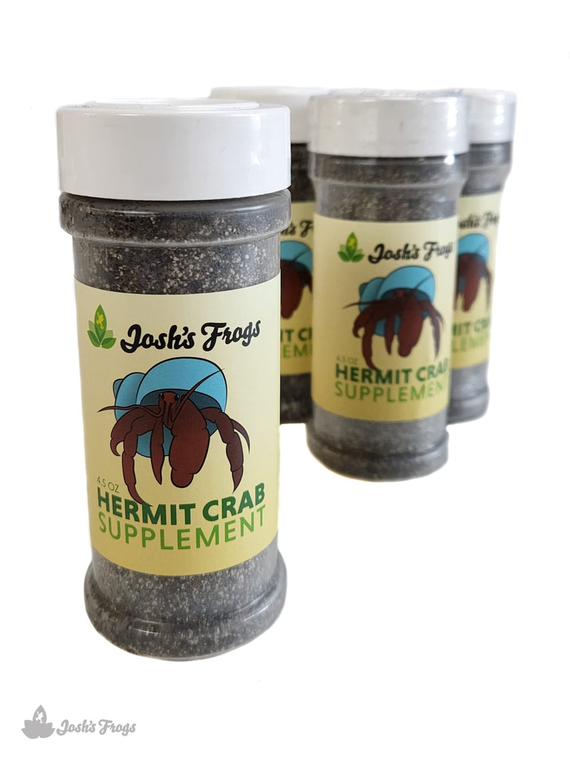 Josh's Frogs Hermit Crab Mineral Supplement Blend (4.5 oz)- Greensand Earthworm Castings Calcium - PawsPlanet Australia