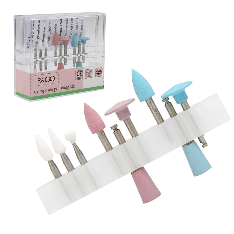 Dental Composite Polishing Kits Light-Cured Resin for Low Speed Teeth Polishing RA0309