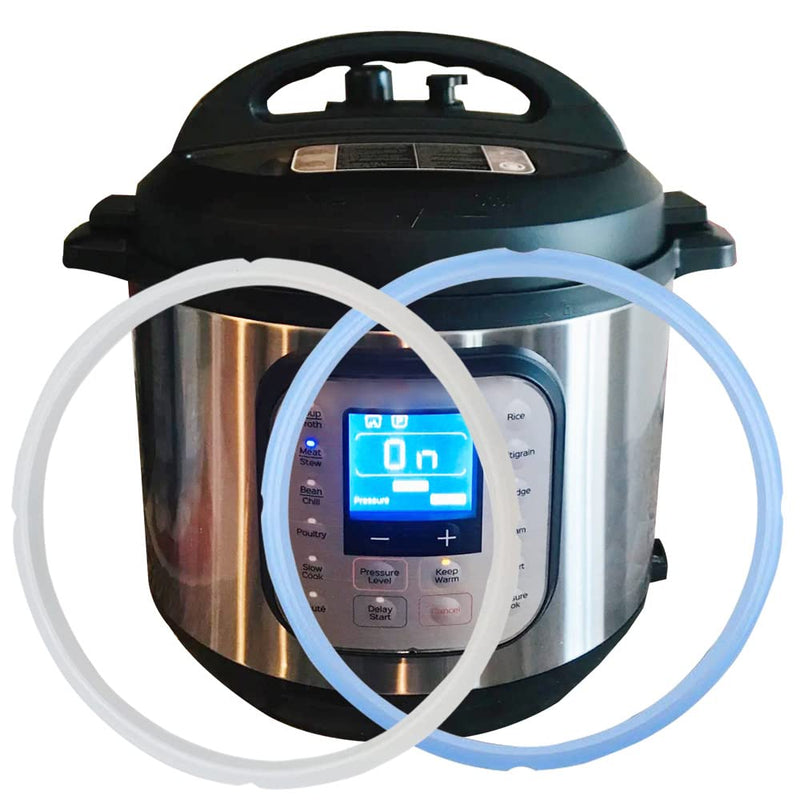 Sealing Ring and Steam Release Handle,Float Valve Replacement Parts with Anti-Block Shield For Instant Pot Duo 8 Quart (8Qt) 8Qt