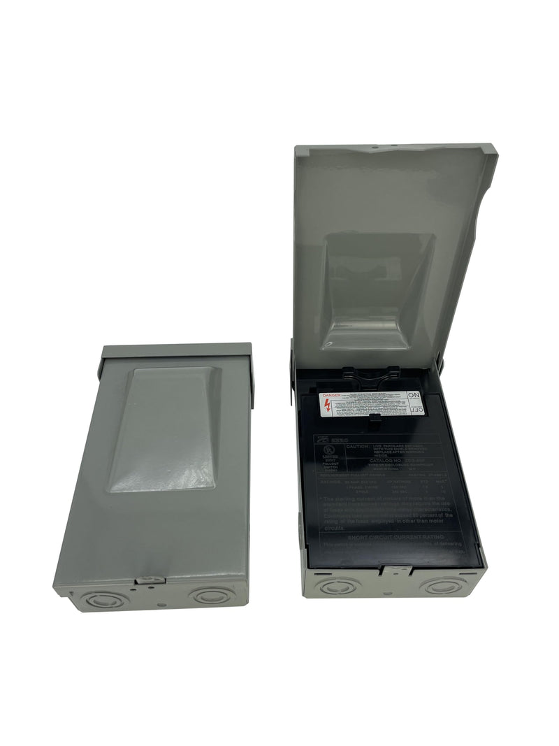 1/2" 4FT, 10THHN Wire-Non-Metallic Connectors, A/C Hook-up Whip Kit,A/C Disconnect Switch with Non-Fused 240V 60A Disconnect Box