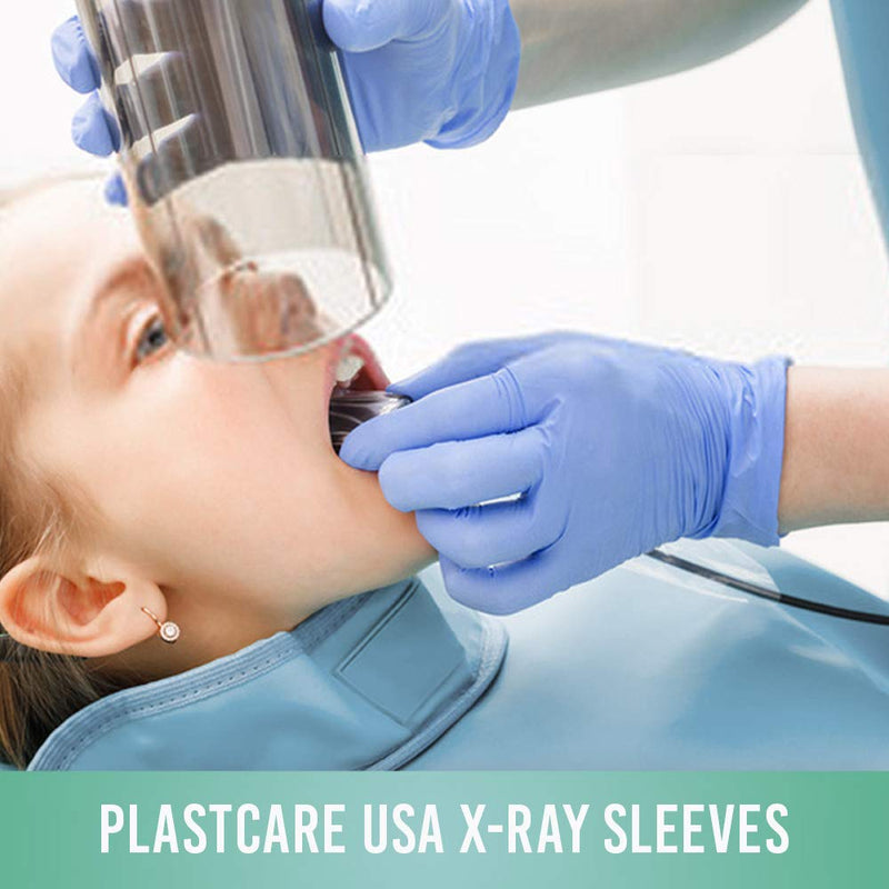 Disposable Plastic Digital X-Ray Sensor Cover Barrier Sleeves (Box of 500) (8" x 1 5/8") by PlastCare USA 8" x 1 5/8"