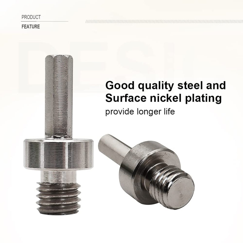 SHDIATOOL Adapter for Core Bits Conversion 5/8-Inch-11 Male to 3/8-Inch Male Hexagon Shank for Drill Machine 5/8-11 to Hex Shank,1-Pk