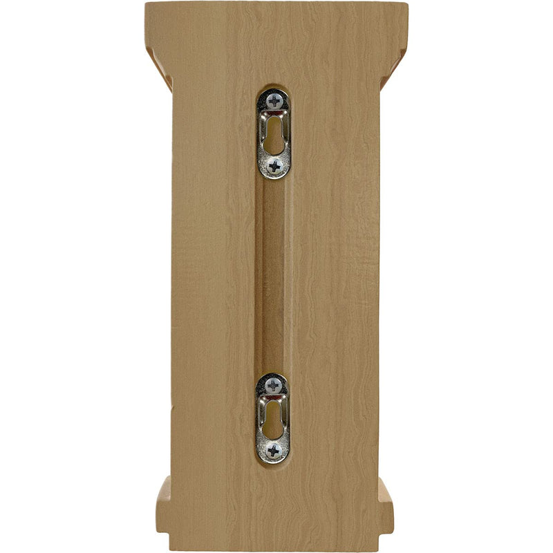 Ekena Millwork COR04X05X10TRCH Traditional Recessed Wood Corbels, 4 3/4"W x 5"D x 10"H, Cherry 4.75-in. W x 5-in. D x 10-in. H