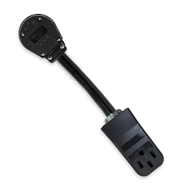 10-50P Male 3-PIN Plug to 14-50R 4-PIN Female Receptacle Stove Range Oven Power Cord Adapter 250V NEMA FX355