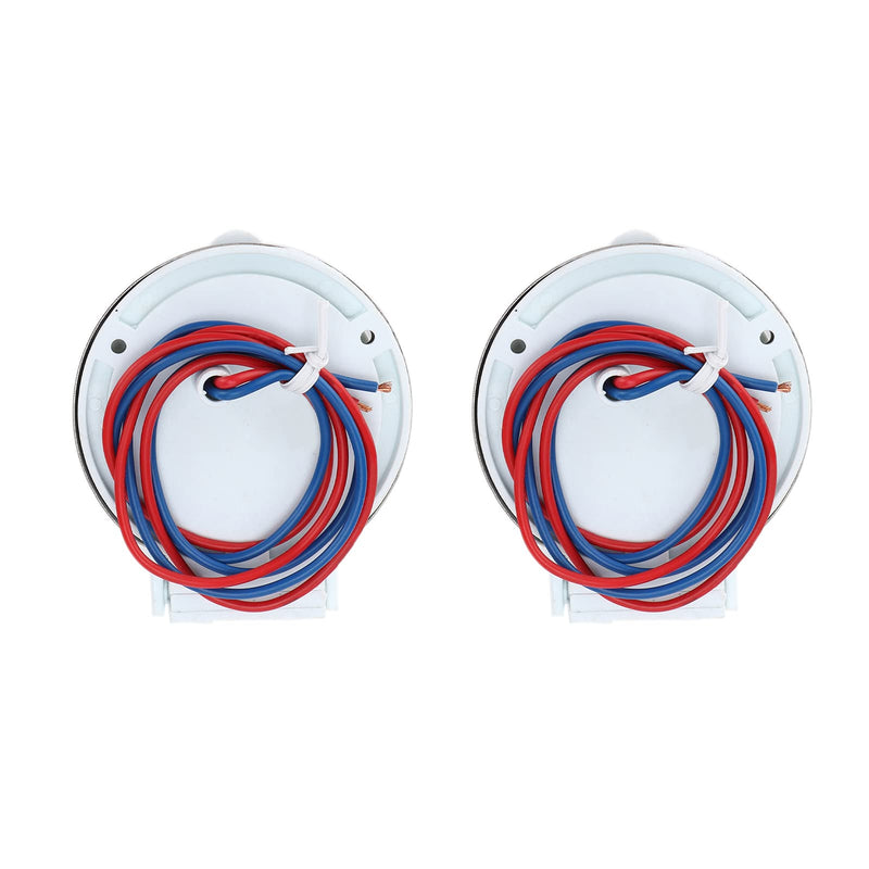 2pcs Windlass Foot Switch, Up and Down Foot Switch White DC 12V/24V Boat Foot Switch Hands Free Universal for Marine Boat Ship Anchor DC Ship Winch