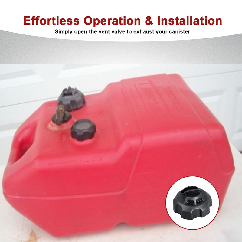 Marine Manual Fuel Tank Vent Gas Cap Boat Gas Cap Replacement Part Compatible with Moeller Tempo Fuel Tank Replace#: 621501-10