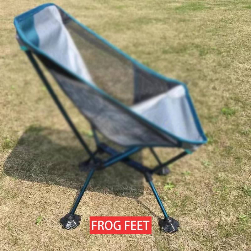 Furniture Cups Anti Sinking Frog Foot 4 Pack Camping Chair Feet Replacement Cap Covers for Helinox/Moon LENCE/MARCHWAY/iclimb/ONETIGRIS Camping Chair 13mm / 0.51"