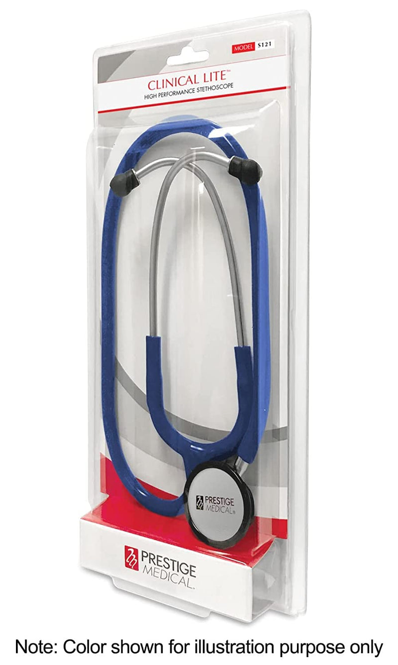 Prestige Medical Clinical Lite™ Stethoscope, Rainbow & Stealth/Black Rainbow & Stealth / Black Adult