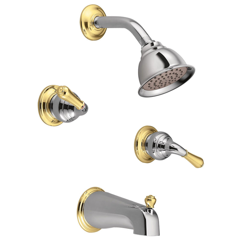 Moen 97373 Monticello Replacement Handle Knob Insert, Polished Brass