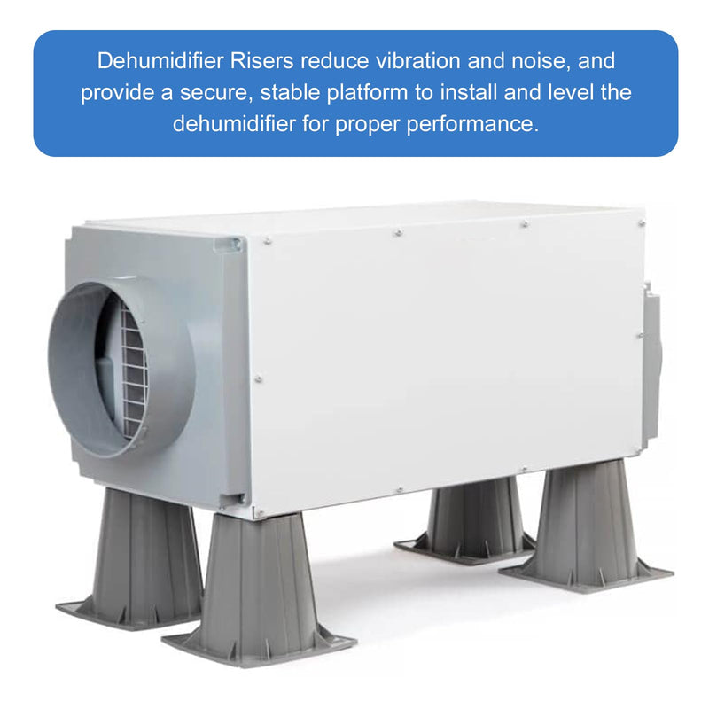 5879 Dehumidifier Riser Kit, Dehumidifier Stand Compatible with Aprilaire 1820, 1830, 1850, E070, E080, E100, E130 OEM Dehumidifier Stand (4 PCS)