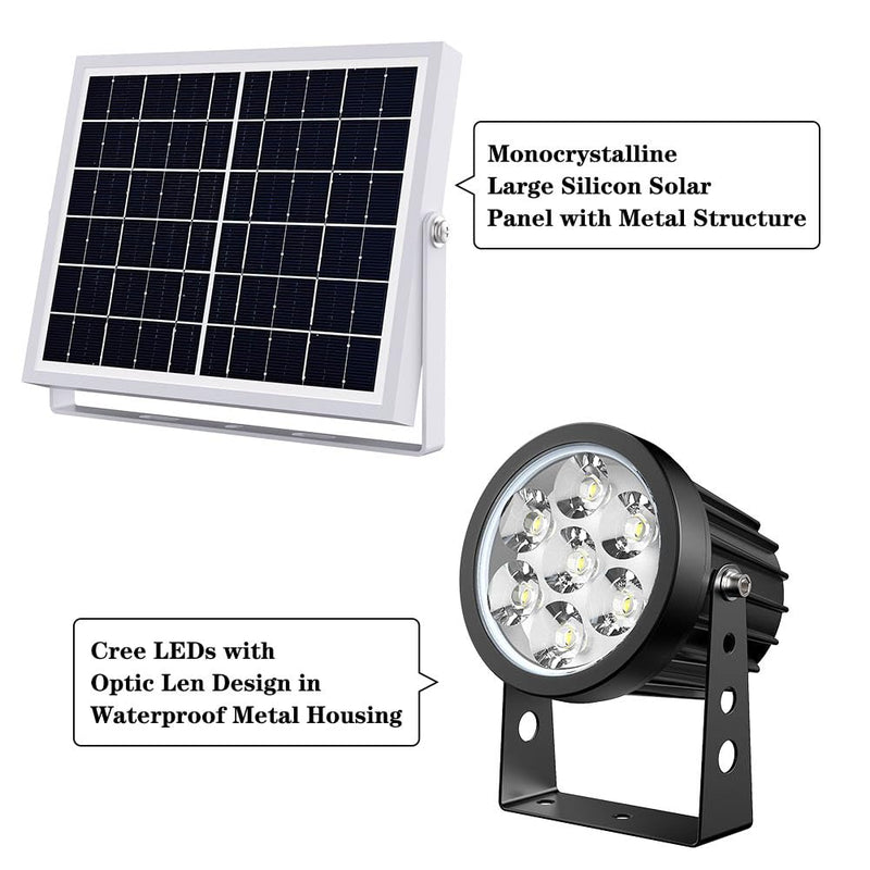 Solar Flag Pole Light, Flagpole Light Solar Powered Outdoor Bright LED 6000K Dusk to Dawn IP65 Waterproof with Bracket Clamp Fits 1.4-3” Pole Mount and Stakes for Ground Wall Mounting 4 Volts