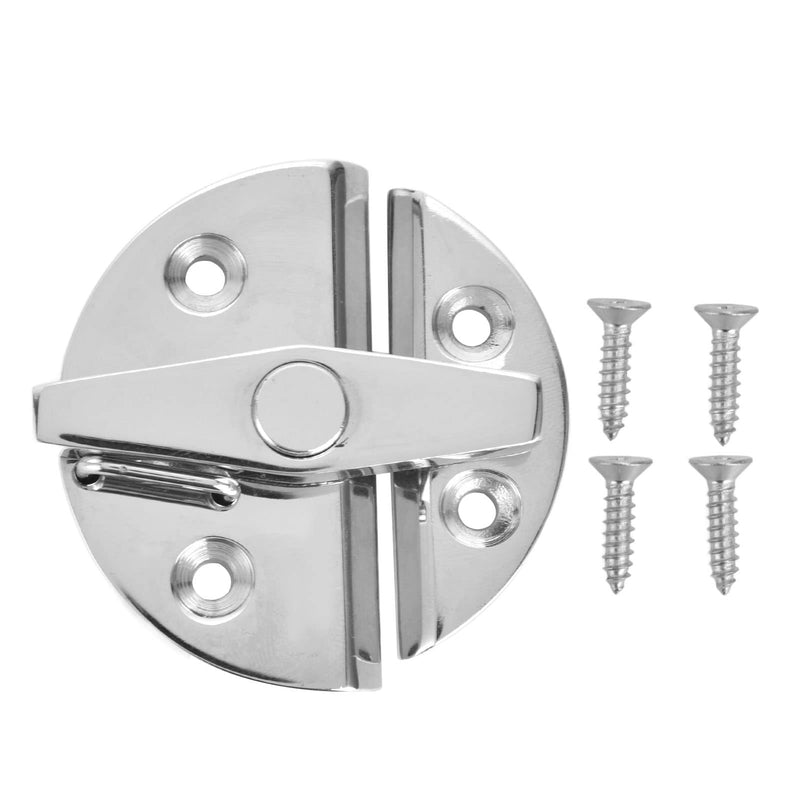 Hilitand Boat Door Cabinet Hatch Round Turn Button Catch Marine Hinge 316 Stainless Steel, Marine Hardware Accessories