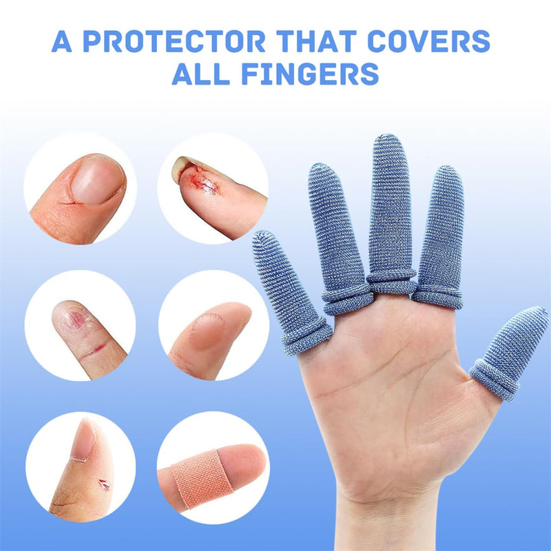 Finger Bandage Finger Roll Tubular Bandage 30 Pieces Breathable Finger Cots Wounds Care Dressings Elastic Thumb Bandages for Finger Sprains First Aid Scald Protection Gardening Work