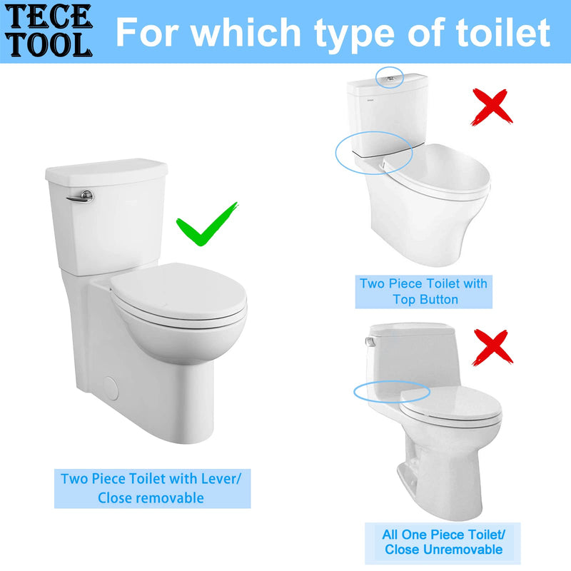 3-Inch Toilet Flush Valve Replacement 2-piece Toilet Tank Parts with Gasket and Bolts Fit for American Standard 738921-100.0070A Easy to Install High Performance Water-Saving 3 Inch