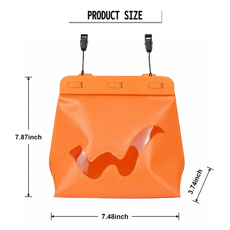 Waterproof Dry Bag - Compact PVC Storage for Boating, Water Sports & Outdoor Activities (7.87x7.48x3.74in)‌
