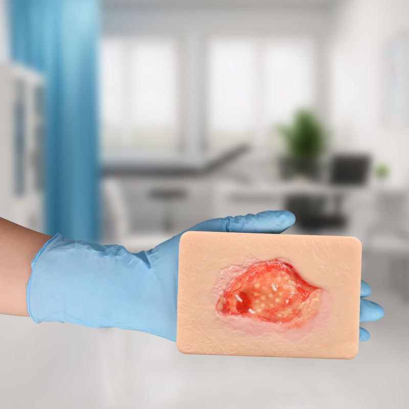 Wound Packing Trainer, Unhealthy Granulation Wound Simulation Models for Medical Education, Wound Care Demonstrations Tool