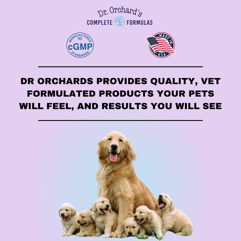 Dr Orchards Pregnancy Pro Dog Prenatal Vitamins - Premium Dog Supplement for Pregnancy, Prenatal + Postnatal, Lactation and Newborn Health Support, 90 Ct - PawsPlanet Australia
