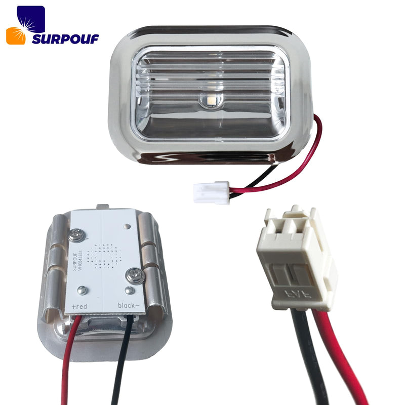 2PK W11462342 Refrigerator LED Light Module Assembly Fits for Whirlpool Refrigerator LED Light Module