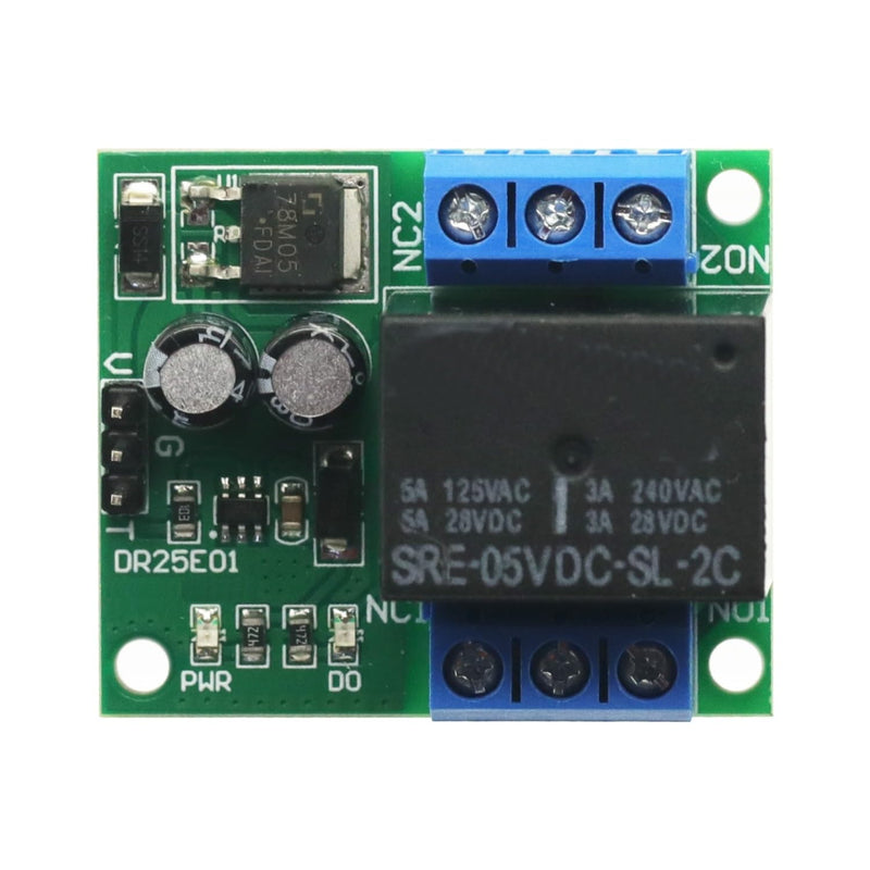 DC 6V-24V Double Pole Double Throw DPDT Relay Module Self-Locking Bistable Switch Low Pulse Trigger Board