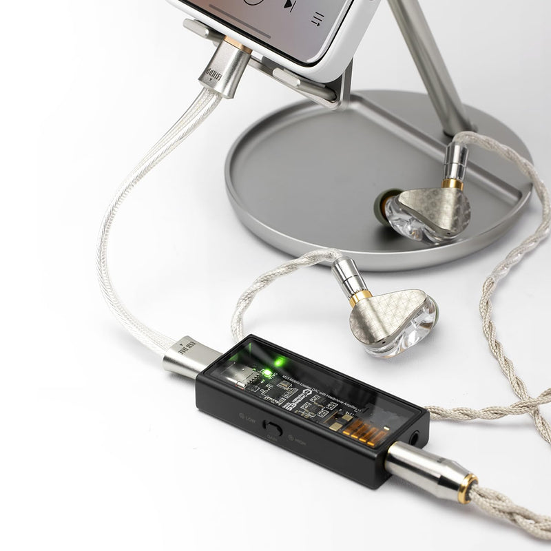 DD ddHiFi TC19CC USB C Cable Digital Signal OTG Cable Pure Silver USB-C to USB-C DAC Cable, Four-Wire Parallel Design, 10cm 10 cm