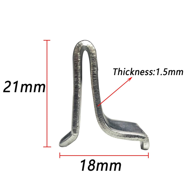 Adjustable Steel Pilaster Shelf Support Clip – 14Pieces 14