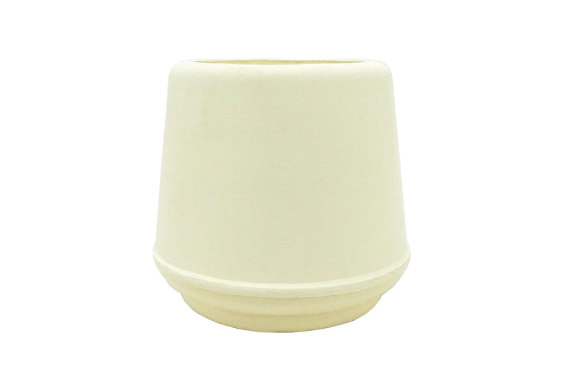 Shepherd Hardware 8755E Leg Tips 1-Inch Inside Diameter Rubber Chair Leg Caps, White, 24 Count (Pack of 1) 1" white, 24 pack