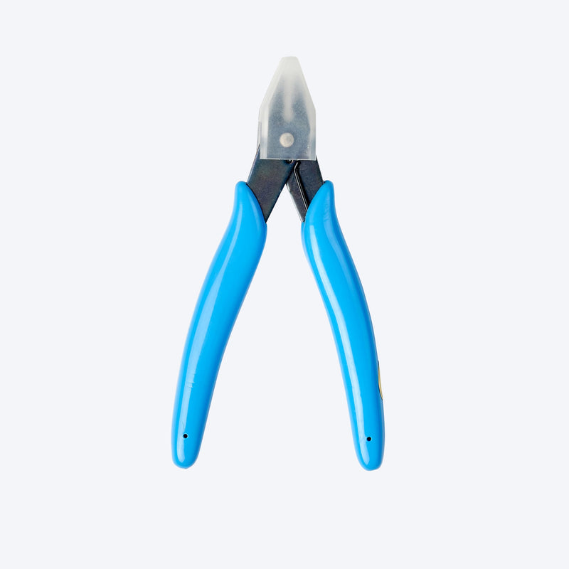 LB2 5 Inch Model Nipper, Plastic Model Tools for Beginners, Sharp Blade Gundam Nipper with Non-Slip Grip, Spure Cutter for Electronics, Gunpla Model Building, Jewelry, Blue A