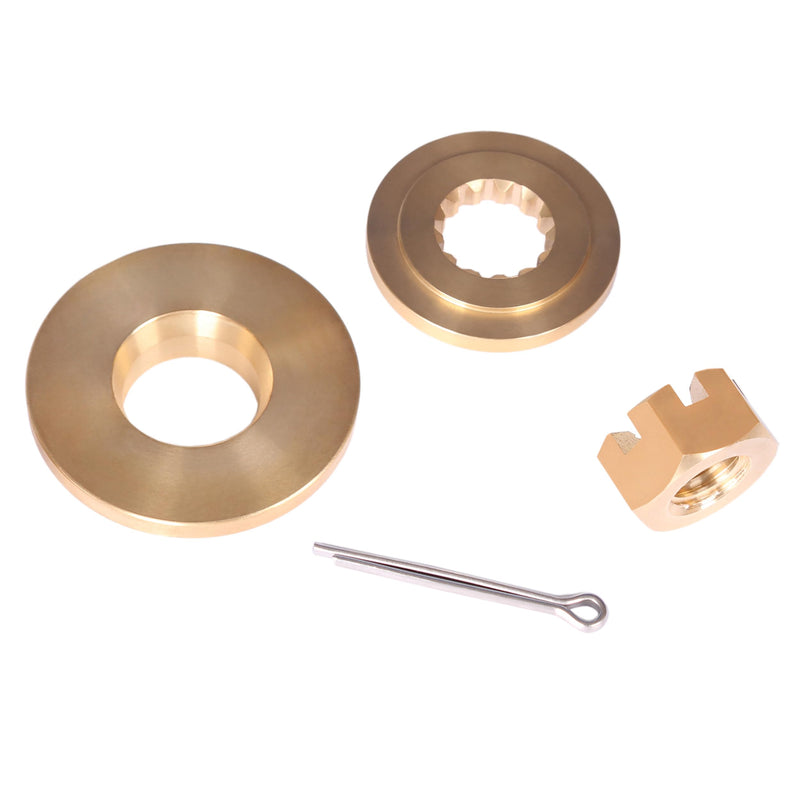 Boat Engine 0320305 778002 18-4230 Thrust Bushing, 0315810 777991 18-4228 Washer Spacer, 0314503 18-3705 Prop Nut, 0314502 Cotter Pin for Evinrude Johnson OMC BRP 35HP-75HP Propeller Hardware Kit