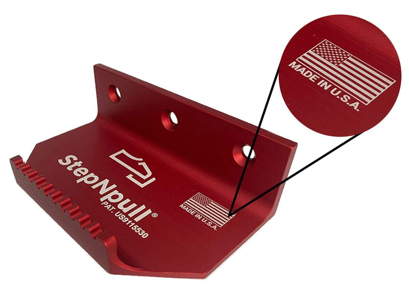 Hands Free Door Opener - No Touch Door Foot Pull & Commercial Touchless Door Opener Tools for Bathroom (Red-1 Piece)