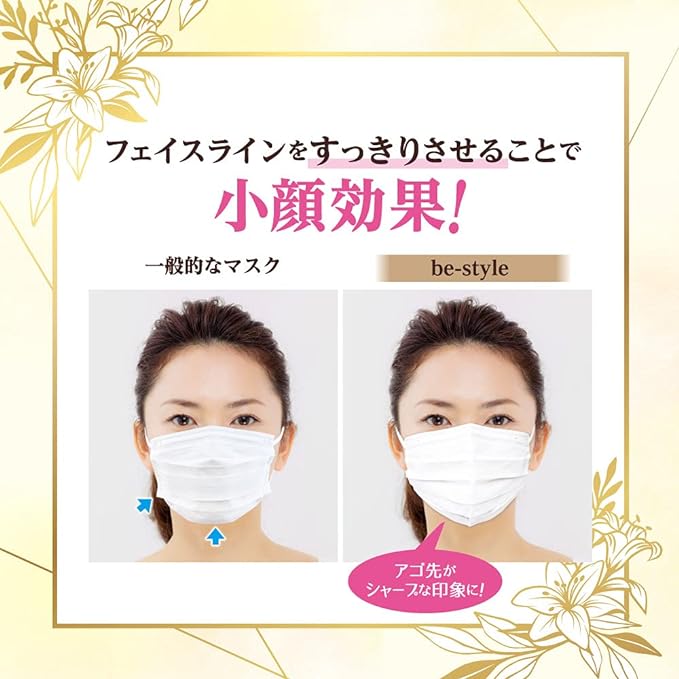 Bee Style Pleated Premium White 63 Masks for Women ( Exclusive) - NewNest Australia