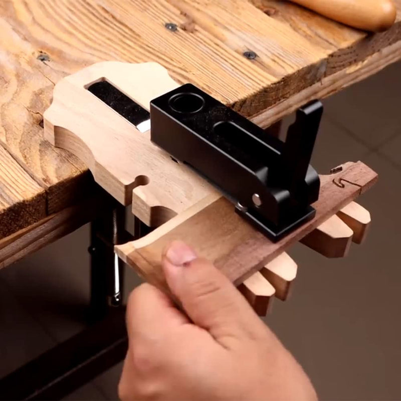 Bench Clamp KIt with Woodworking Hold Clip for Handsaw DIY Bench Pin V-Slot Tool Set Workbench Jewelry Making