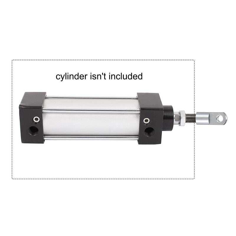 uxcell Air Cylinder Rod Clevis End M6x1 Female Thread 30mm Length I Type Connector 2pcs M6x1mm