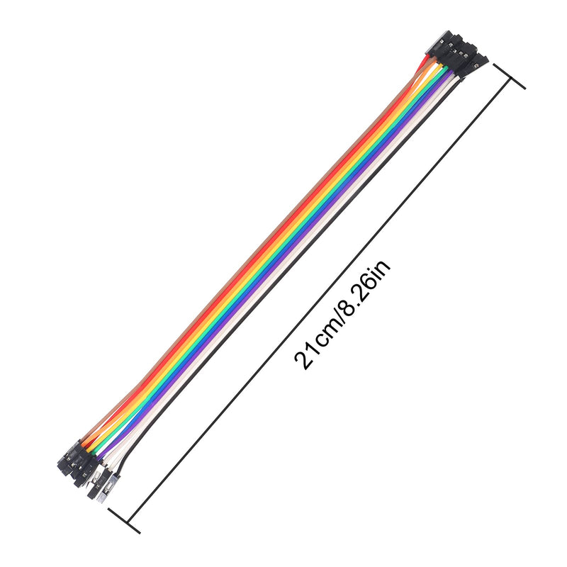 3PCS INMP441 Omnidirectional Microphone Module I2S Interface MEMS High Precision Low Power Ultra Small Volume with 20CM/7.8" 10pins Dupont Cable Female to Female for ESP32 DIY 3PCS