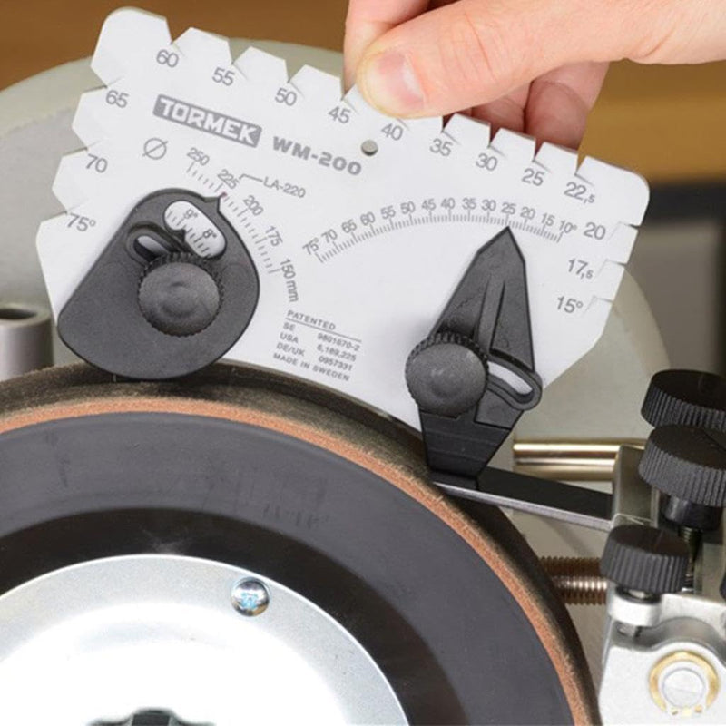 Angle Setter for Sharpening System Tormek WM-200 Angle Master. Sets the Perfect Angle for Sharpening Blades. Works on Tormek Sharpening Systems.