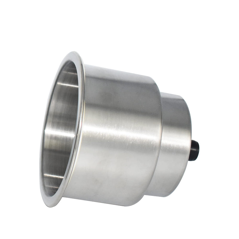 4pcs Stainless Steel Cup Drink Holder with Drain for Marine Boat RV Camper
