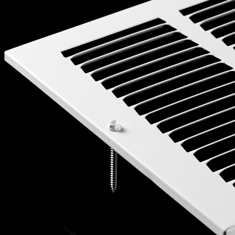 14x8 Vent Cover(Duct Opening Size),Air Return Vent Cover,Flat Vent Cover,Rejillas De Aire Acondicionado para Casa,Return Air Grilles,Outer Dimensions:15.75"Wx9.75"H(14"W x 8"H, Duct Opening) 14"W x 8"H, Duct Opening