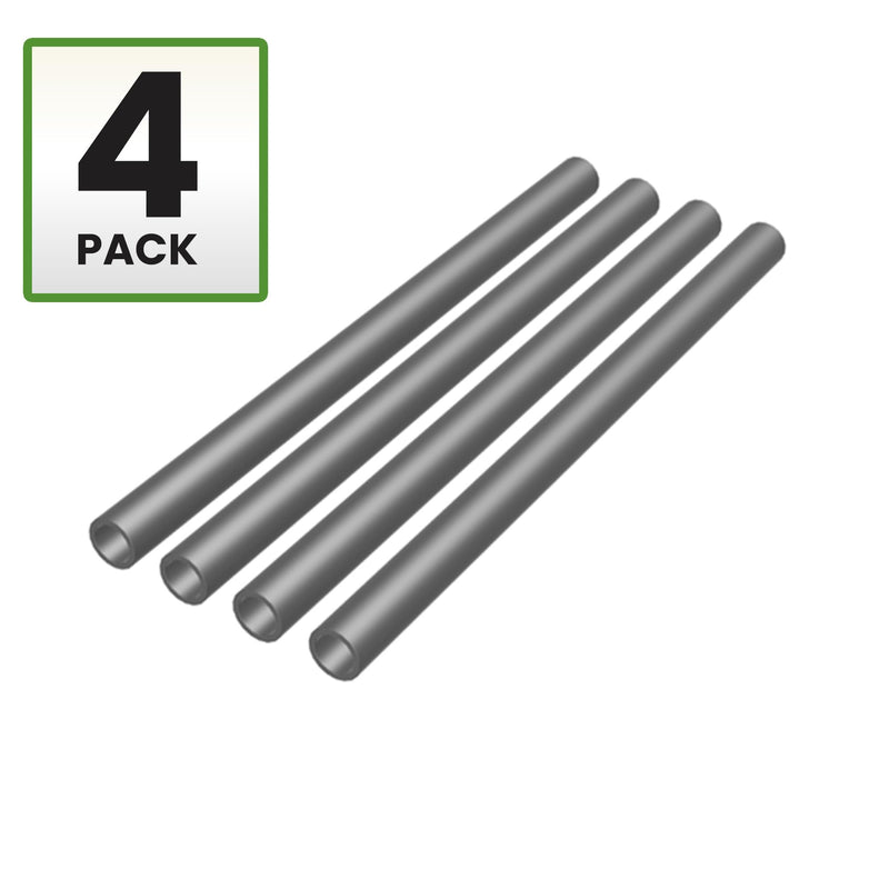 1/2" OD x 3/8" ID x 8" Long Steel Tube/Spacer (4 Pack) Metal Spacers Online Seamless Round Tubes/Spacers – Industrial Metal Tubing for DIY, Cutting, Welding, & Repairs Fits Screws and Bolts 3/8” 4