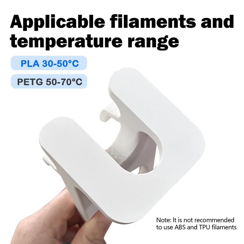 Cool Plate for Creator 5/Creator 5 Pro Cold Plate No Heating No Glue Low-Temp Printing Cold Bed Smooth Cool Build Plate Removable Printer Bed Platform for Flashforge Creator 5/Pro Cool Plate