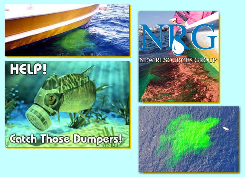 New Resources Group Water Leak Tracing Tablets Neon Bright Green Dyes Detect Illegal Discharge Boats, EPA Standard Sewer and Drain Commercial