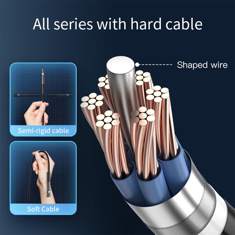 Weytoll Endoscope Camera with Light, Phone Connected Endoscope, Type-C Inspection Borescope Camera 7.9mm Built-in Adjustable LED Lights IP67 Waterproof for Android IOS