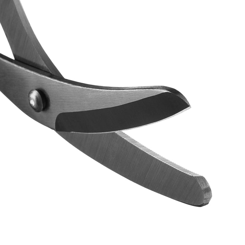 Mini 6" Trauma and Nurse's Shear. Razor sharp and compact scissors, perfect for EMTs, doctors, ICU, wound care and bandages (Blue) Blue