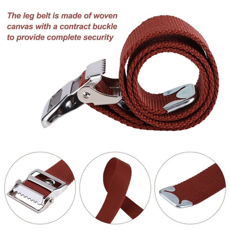 2 PCS Drywall Stilt Replacement Parts, Leg Straps Kit for Stilts, Leg Fixing for Plastering, Painting and Wiring 2