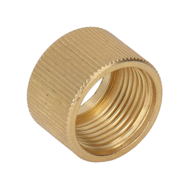 Sandblasting Gun Nozzle Lock Nut Replacement, for AS118 Parts Accessories Supplies, Brass Materials