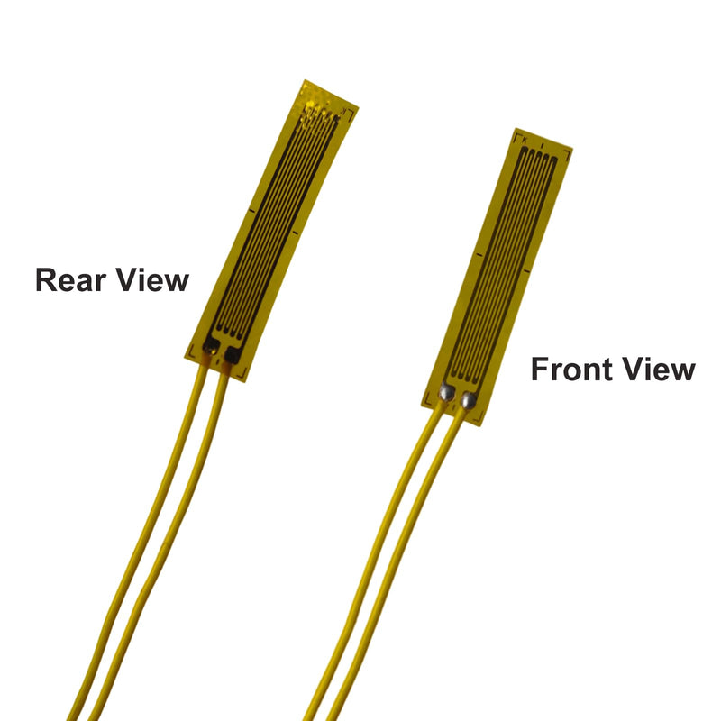 Strain Gauge, Aggofory 20AA 120 Ohm Strain Gauge Used in Mechanics Experiment for Material, Industry or Science (4 Pack) 0