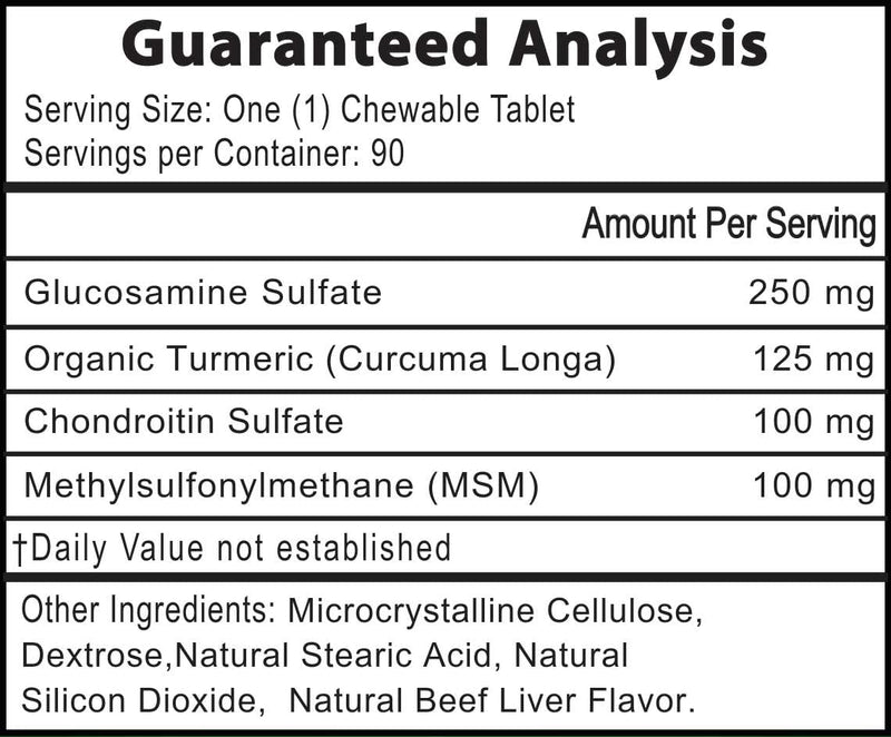 Infinite Pet Supplements Advanced Hip and Joint Supplement for Dogs Large Breed - Glucosamine for Dogs Mobility & Pain Relief - Chondroitin, MSM & Turmeric | Bundle Pack(Chewable Tablets + Powder)