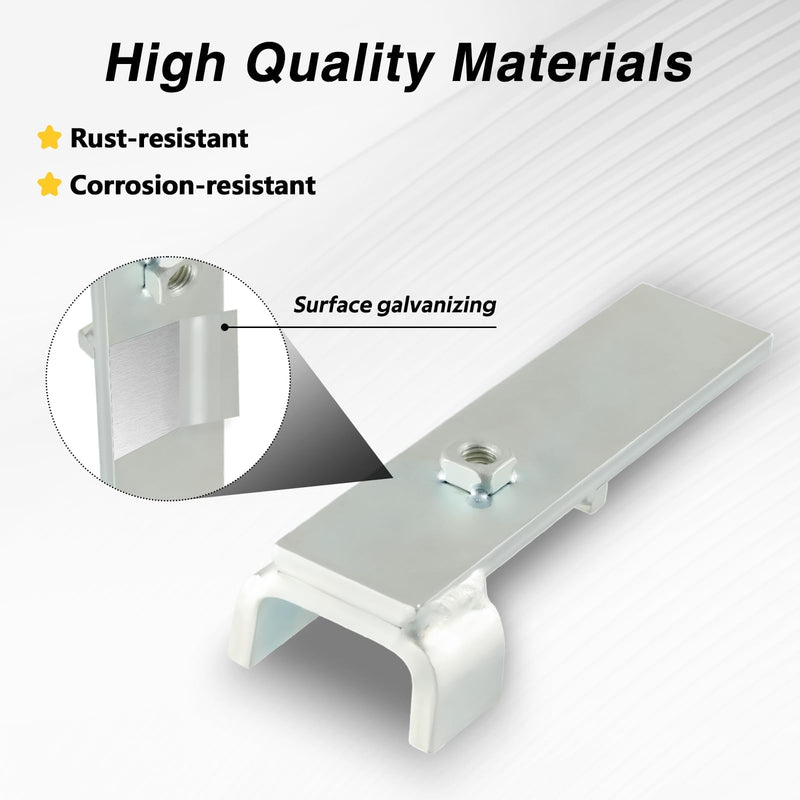 2 PCS Deck Plate Hold Down Clamp Compatible with Volvo VN & VNL Models Replace#: S23817 8155731