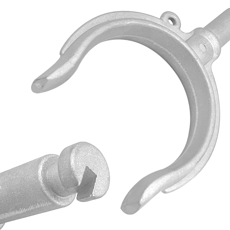 ISURE MARINE 2 pcs Aluminum Oar Lock Oarlock Rowlock Premium Marine Row Boat Dinghy Water Raft Boat Kayak Canoe Oar Lock Rowlock Side Mount