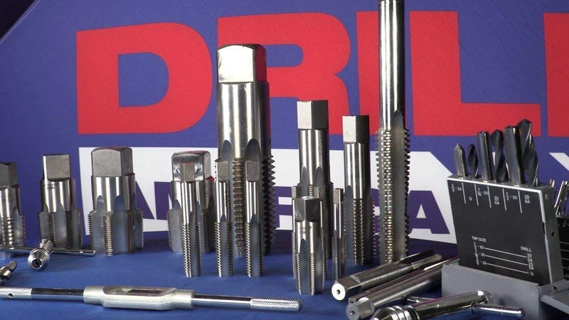 Drill America 1/4"-20 UNC High Speed Steel Tap Set